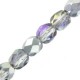 Czech Fire polished facet kralen 4mm Crystal vitrail light